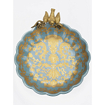 Блюдо фарфоровое Птица на ветке Flora варинант исполнения - 5 | Loft Concept в Екатеринбурге