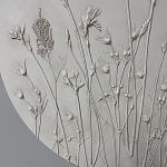 Панно Белые цветы варинант исполнения - 3 | Loft Concept в Екатеринбурге