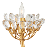 Люстра золотая в виде растения Golden Flower Glade варинант исполнения - 2 | Loft Concept в Екатеринбурге