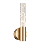 Бра c цилиндрическим прозрачным плафоном с имитацией из кубиков льда Freezing варинант исполнения - 2 | Loft Concept в Екатеринбурге