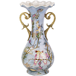 Ваза фарфоровая с попугаями Gaya варинант исполнения - 1 | Loft Concept в Екатеринбурге