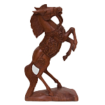 Статуэтка лошадь деревянная Thick Mane варинант исполнения - 1 | Loft Concept в Екатеринбурге