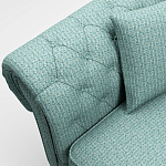 Мебельная ткань Шенилл бирюзовый цвет 142 см T4-61 варинант исполнения - 10 | Loft Concept в Екатеринбурге