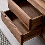 Тумба под телевизориз массива дерева TV Stand made of Walnut Wood варинант исполнения - 7 | Loft Concept в Екатеринбурге