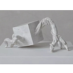 Скульптура «Окаменелый рост», Белый объект варинант исполнения - 1 | Loft Concept в Екатеринбурге