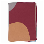 Плед из хлопка с абстрактным принтом Elysian Flow Ember варинант исполнения - 5 | Loft Concept в Екатеринбурге