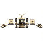 Настольный письменный набор из яшмы и долерита в подарочной упаковке Manager Organizer варинант исполнения - 3 | Loft Concept в Екатеринбурге