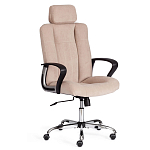 Кресло компьютерное City Chair хром флок варинант исполнения - 1 | Loft Concept в Екатеринбурге