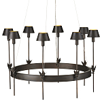 Люстра круглая со светодиодными лампами Innovation варинант исполнения - 3 | Loft Concept в Екатеринбурге