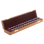 Нарды настольные из натурального камня лазурит и долерит Backgammon from Stone варинант исполнения - 9 | Loft Concept в Екатеринбурге