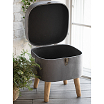 Пуф Leather with a snap варинант исполнения - 3 | Loft Concept в Екатеринбурге