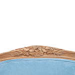 Кресло Ava Classical Armchair light blue velour варинант исполнения - 4 | Loft Concept в Екатеринбурге