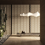 Гипсовая 3D Панель OCTOPUS варинант исполнения - 1 | Loft Concept в Екатеринбурге