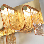 Бра волнистой формы из фактурного стекла Big Wave варинант исполнения - 8 | Loft Concept в Екатеринбурге