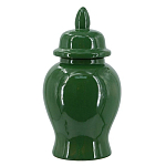 Ваза с крышкой однотонная Высота 31 см Chinoiserie Ceramics варинант исполнения - 9 | Loft Concept в Екатеринбурге