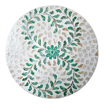 Столик с инкрустацией с перламутровым узором Eight варинант исполнения - 2 | Loft Concept в Екатеринбурге