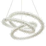 Фигурная люстра украшенная кристаллами из хрусталя Gilbertine Crystals Twisted Chandelier варинант исполнения - 1 | Loft Concept в Екатеринбурге