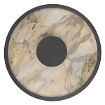 Бра круглое светодиодное с черной рамкой Stone Circle варинант исполнения - 1 | Loft Concept в Екатеринбурге