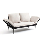 Диван со сложенными подлокотниками Valery 2 варинант исполнения - 1 | Loft Concept в Екатеринбурге