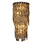 Бра с каскадом из прозрачного хрусталя и корпусом золотого цвета Constant Sparks варинант исполнения - 7 | Loft Concept в Екатеринбурге