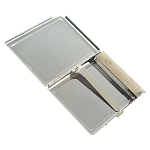 Портсигар с газовой зажигалкой из натурального камня Яшма Змеиная Stone Cigarettes Cases варинант исполнения - 3 | Loft Concept в Екатеринбурге