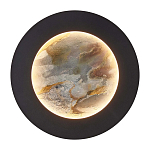 Бра в форме диска черного цвета Borders of Black варинант исполнения - 1 | Loft Concept в Екатеринбурге