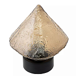 Настольный светильник с янтарным рельефным плафоном Lamp with Frozen Glass Effect варинант исполнения - 1 | Loft Concept в Екатеринбурге