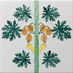 Плитка дизайнерская с рисунком Бритва варинант исполнения - 2 | Loft Concept в Екатеринбурге