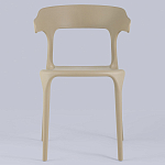 Бежевый стул из прочного PP-пластика JORIS варинант исполнения - 3 | Loft Concept в Екатеринбурге