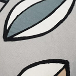 Чехол на подушку с рисунком и вышивкой Aurora Allure Drift варинант исполнения - 2 | Loft Concept в Екатеринбурге