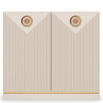 Комод с фактурными дверцами Satin Furniture варинант исполнения - 4 | Loft Concept в Екатеринбурге