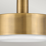 Подвесной светильник цилиндрический с белым плафоном Hinkley варинант исполнения - 10 | Loft Concept в Екатеринбурге