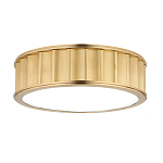 Потолочный светильник с гофрированным абажуром цвета латунь Millennium варинант исполнения - 1 | Loft Concept в Екатеринбурге