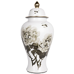 Декоративная ваза с крышкой Flowers in Pots варинант исполнения - 1 | Loft Concept в Екатеринбурге