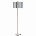 Торшер с абажуром из панелей белого молочного стекла Stunned by Light варинант исполнения - 2 | Loft Concept в Екатеринбурге