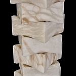 Торшер из натурального камня Stone Constructor варинант исполнения - 3 | Loft Concept в Екатеринбурге