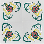 Плитка дизайнерская Драконий фрукт варинант исполнения - 1 | Loft Concept в Екатеринбурге