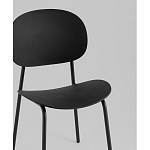 Стул Edie пластик черный варинант исполнения - 2 | Loft Concept в Екатеринбурге