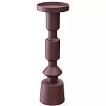 Подсвечник фигурный сливовый Bright Accent 35 см варинант исполнения - 1 | Loft Concept в Екатеринбурге