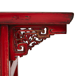Деревянная консоль в китайском стиле с 2-мя ящиками с резным декором красная Yan Chinese Console Table варинант исполнения - 3 | Loft Concept в Екатеринбурге