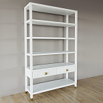 Стеллаж с двумя ящиками Elsa Dreams White варинант исполнения - 1 | Loft Concept в Екатеринбурге