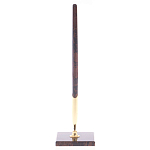 Ручка шариковая на подставке из натурального камня Обсидиан Stone Pens варинант исполнения - 1 | Loft Concept в Екатеринбурге