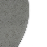 Стол обеденный с серой овальной столешницей из керамики на четырех деревянных ножках Gray Ceramics варинант исполнения - 4 | Loft Concept в Екатеринбурге