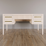 Большой Рабочий стол Primo с 5 выдвижными ящиками Светлый дуб варинант исполнения - 1 | Loft Concept в Екатеринбурге