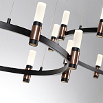 Люстра подвесная с цилиндрическими плафонами на двух круглых подвесах  Arnaut Light варинант исполнения - 5 | Loft Concept в Екатеринбурге