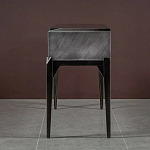 Консоль прямоугольная серая с 4-мя выдвижными ящиками Grany варинант исполнения - 2 | Loft Concept в Екатеринбурге