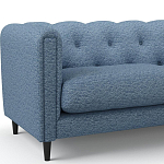 Мебельная ткань Шенилл голубой цвет 138 см T4-26 варинант исполнения - 14 | Loft Concept в Екатеринбурге