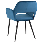 Стул с подлокотниками синий NEASAN STOOL варинант исполнения - 5 | Loft Concept в Екатеринбурге