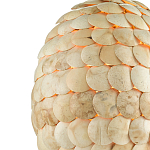 Подвесной светильник с каскадом из круглых декоративных элементов Texture Discs варинант исполнения - 1 | Loft Concept в Екатеринбурге