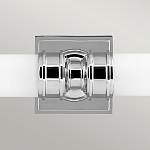 Бра для ванных комнат горизонтальное с двумя матовыми стеклянными цилиндическими плафонами Feiss варинант исполнения - 6 | Loft Concept в Екатеринбурге